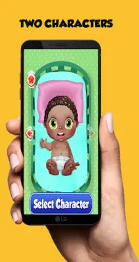 Cute Baby Care Game Screen Shot 2