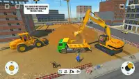 Crane Excavator Driving Sim City Construction 2018 Screen Shot 9