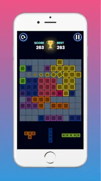 Tetra! Glow Block Puzzle Screen Shot 2