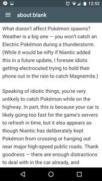 Easy guide for Pokemon go fans Screen Shot 3