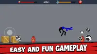 Anger of Stickman : Stick Fight - Zombie Games Screen Shot 4