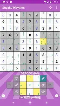Sudoku Playtime Free Screen Shot 1