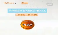 Finger Basketball Screen Shot 0