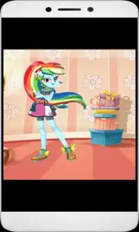 Dress Up Rainbow Dash Styl Screen Shot 0
