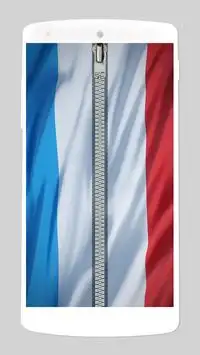 flag fake zipper lock Screen Shot 0