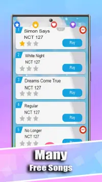 NCT127 ON PIANO TILE GAME Screen Shot 1