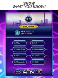 Official Millionaire Game Screen Shot 8