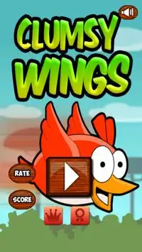 Clumsy Wings Screen Shot 1
