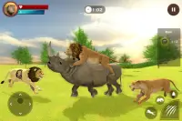Lion Family Simulator: Jungle Survival Screen Shot 16