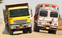Indian cargo truck driver sim Screen Shot 1