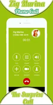 Phone Call From Zig Marina Screen Shot 1