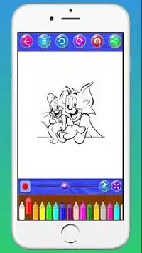 Tom & Jerry Coloring Books Screen Shot 2