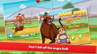 Fatty In Trouble 2 : Bull Ride Screen Shot 11