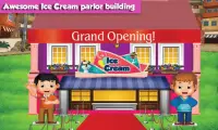 ไอศกรีมสร้างร้านค้า: การจัดเก็บขนมหวาน Screen Shot 3