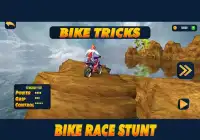 Moto cross bike racing stunt Screen Shot 0