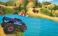 Kostenloses Monster Truck Offroad-Stunt-Spiel 2020 Screen Shot 5