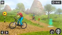 Sepeda Gunung: BMX Pembalap Screen Shot 3