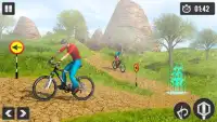 MTB DownHill Cycle Race: xe đạp địa hình Screen Shot 3