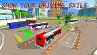 City Bus Parking Driving Simulator 3D 2019 Screen Shot 9