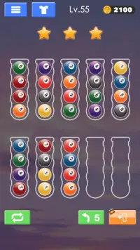 Sort Color Ball Puzzle - Sort Ball - Sort Color Screen Shot 3