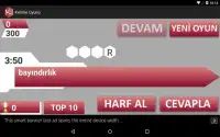 Kelime Oyunu Yarışması Screen Shot 10