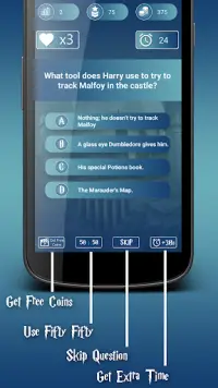 Harry : The Wizard Quiz Game Screen Shot 2