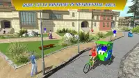 Cycle Rickshaw Driving Simulator 2018: Tuk Tuk Sim Screen Shot 6