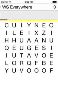 Word Search Everywhere Screen Shot 0