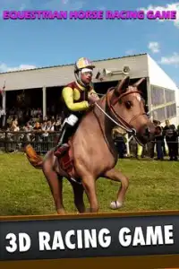 Equestrian Horse Racing Game Screen Shot 0