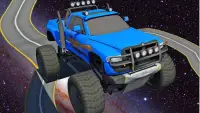 Galaxy stunt racing Game 3D Screen Shot 3