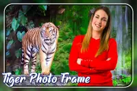 Tiger Photo Frame : Photo Editor Screen Shot 3