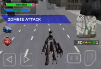 Moto Zombie City Police Screen Shot 4