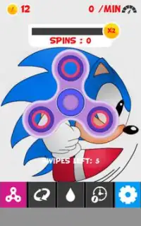 Sonic Fidget Spinner 2 Screen Shot 0