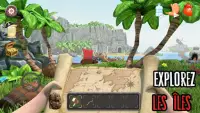 Survival Raft: La survie sur l'île - Simulateur Screen Shot 0