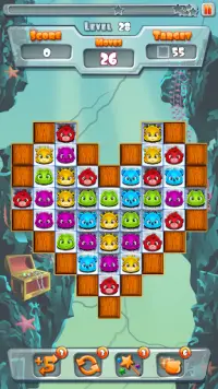 Sweet Zoo Animals: Free Match 3 Puzzle Games Screen Shot 3