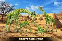 Giraffe Family Life Jungle Sim Screen Shot 14