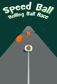 Speed ​​Ball: Rolling Ball-Rennen Screen Shot 1