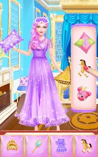 Princess PJ Party Makeover Spa Screen Shot 7