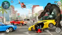 Gorilla Hero Crime City Battle Screen Shot 2