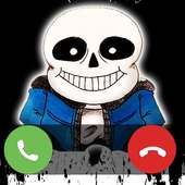 video call and chat from undertale simulator Sans