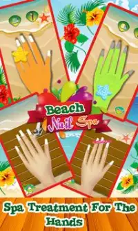Beach Nail Spa - Girls Game Screen Shot 3