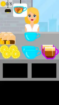tea and coffee shop game Screen Shot 0
