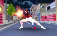 स्पाइडर हीरो रस्सी लड़ाई निंजा गैंगस्टर अपराध शहर Screen Shot 3