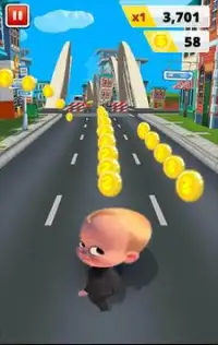 Little Boss Baby Rush Run Screen Shot 1