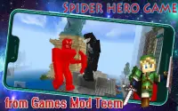 🕷️SpiderMan game mod for Minecraft Screen Shot 3