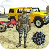Army Car Driver Hero Vice Town Simulator