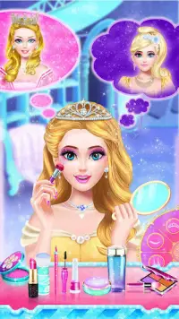 لعبة تلبيس ومكياج الأميرات Screen Shot 0