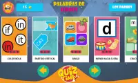 Niños Aprender Word Game Screen Shot 0