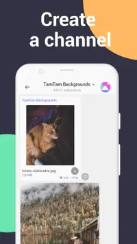 TamTam: Messenger para chat Screen Shot 3
