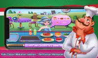Koki Dapur Makanan Jalanan - Permainan Memasak Screen Shot 3